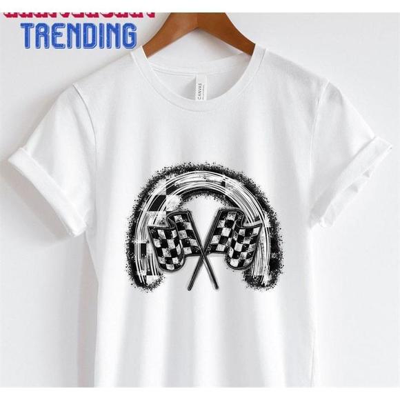 Other - Race Track Rainbow Shirt Racetrack Tshirt Racing Classic